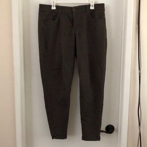 Wit & Wisdom Elastic Waist Brown/Dark Slate Pants